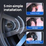 Masoll Wireless RV TPMS with Solar Charger & Sensors