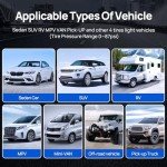 Masoll Wireless RV TPMS with Solar Charger & Sensors