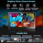 RevcarX 7" Wireless CarPlay & Android Auto Screen