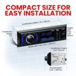 BOSS Audio 616UAB Car Stereo: Bluetooth, MP3, USB