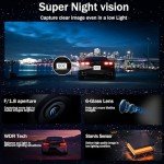 10.3" Wireless Car Stereo with 4K Dash Cam