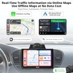 7" Touchscreen CarPlay & Android Auto Stereo