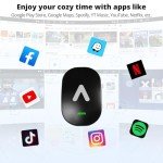 ATOTOLUXE AD6 Wireless CarPlay & Android Auto Adapter