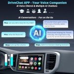 7-Inch Android Double DIN Car Stereo with 4G LTE