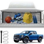 Adjustable Truck Bed Cargo Net, Heavy Duty Storage