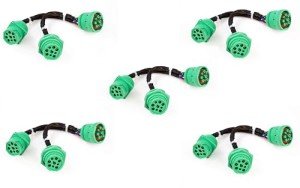 5pc SAE J939 Splitter Y Cable for Trucks