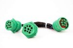 5pc SAE J939 Splitter Y Cable for Trucks