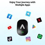 ATOTOZONE AD6 Wireless CarPlay & Android Auto Adapter
