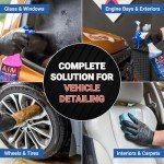 Professional 15-Piece Car Wash Kit with A.I.M. Chemicals