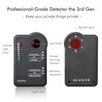 Upgraded RF Detector & Hidden Camera Finder
