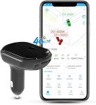 4G GPS Car Charger with Dual USB Ports
