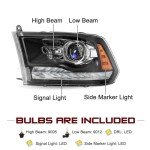 JSBOYAT 2013-2018 Dodge Ram OE Projector Headlights LED
