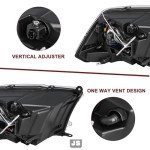JSBOYAT 2013-2018 Dodge Ram OE Projector Headlights LED