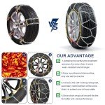 COCO BIRD Snow Chains for Cars, Pickups, SUVs