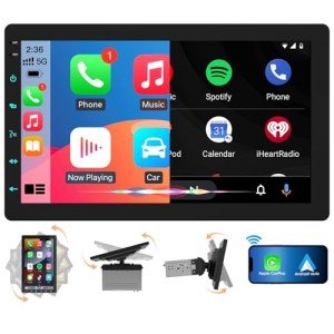 10.1-Inch CarPlay Stereo with Wireless Android Auto