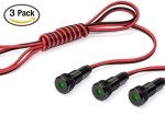 3 Pack LED Dash Indicator Light Bulbs 12V