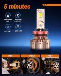 Ultra-Bright H11/H9/H8 Fog Light Bulbs