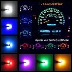Super Bright Ice Blue Dash Light Bulbs Pack of 20