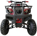 Red 200cc Full Size Adult ATV Quad
