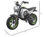 EGO MB1000 56V Electric Mini Bike - Black