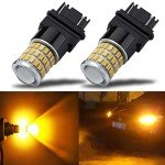 Super Bright Amber 3157 LED Turn Signal Bulbs