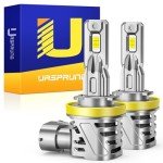 Ursprung H11 LED Bulbs - Ultra Bright 100W Pack of 2