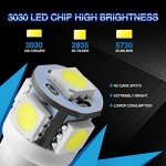 Marsauto 194 LED Bulbs - 6000K White (10 Pack)