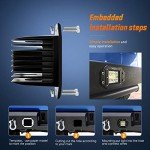 Nilight 18W Flood LED Work Lights - 2 Pack