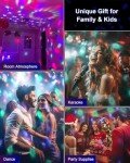 2-Pack Sound Activated Party Lights with Remote