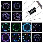DAWAY LED Bicycle Wheel Lights - Waterproof 2-Pack
