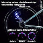 DAWAY LED Bicycle Wheel Lights - Waterproof 2-Pack