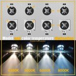 DMEX D2S 6000K Cool White HID Headlight Bulbs