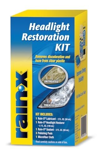 Rain-X Headlight Restoration Kit - Clean & Clear