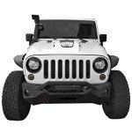 Angry Bird Matte Black Headlight Covers for Jeep JK