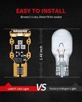 LASFIT 921 912 LED Red Tail Light Bulbs