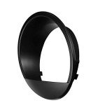 Angry Bird Matte Black Headlight Covers for Jeep JK