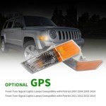 Yunnergo Front Turn Signal Lights for Patriot 2007-2017