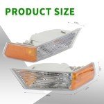 Yunnergo Front Turn Signal Lights for Patriot 2007-2017