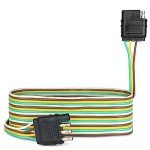 10ft 4-Pin Trailer Wire Extension Harness