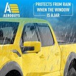AEROGUYS Ford F150 2021-2024 Window Deflectors - 4pcs