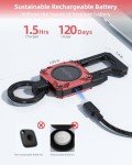 Apple Find My Keychain & Bottle Opener, Red