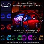 Bright Green LED Gauge Bulbs for Ford Mustang