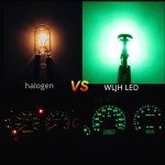 Bright Green LED Gauge Bulbs for Ford Mustang