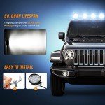 Nilight 27W Round LED Light Bar (2-Pack)