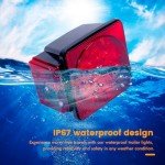 LED Trailer Light Kit - Waterproof & Submersible