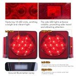 LED Trailer Light Kit - Waterproof & Submersible