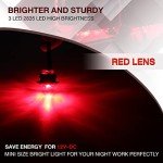 20 Pack of Amber & Red LED Marker Lights