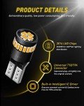 AUXITO Amber Yellow LED Light Kit, 10 Pack