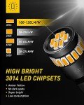 AUXITO Amber Yellow LED Light Kit, 10 Pack