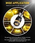 AUXITO Amber Yellow LED Light Kit, 10 Pack